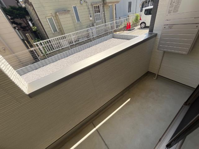 コイトハイツ105号室 ベランダ