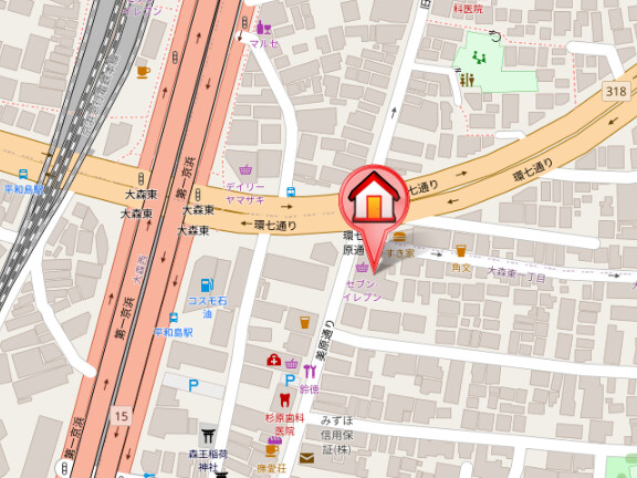 レジディア大森東10階 null