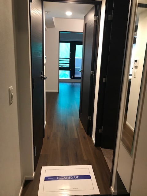 レジディア西小山1階 玄関