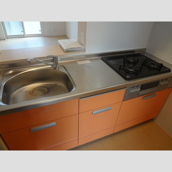 グリーンコーポシティ前川　B 対面システムキッチン