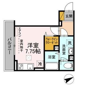 Casa Felice103号室 間取