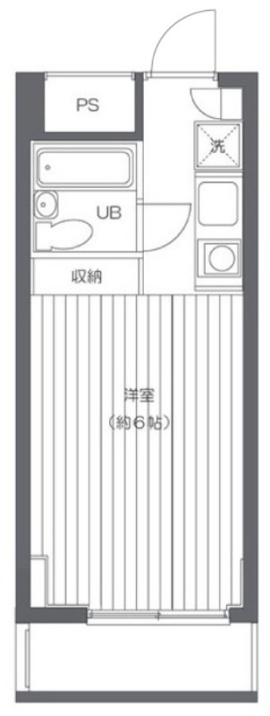 エスケイケイビル2階 間取