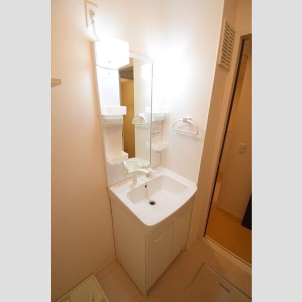 ドエル201号室 洗面所　洗髪洗面化粧台