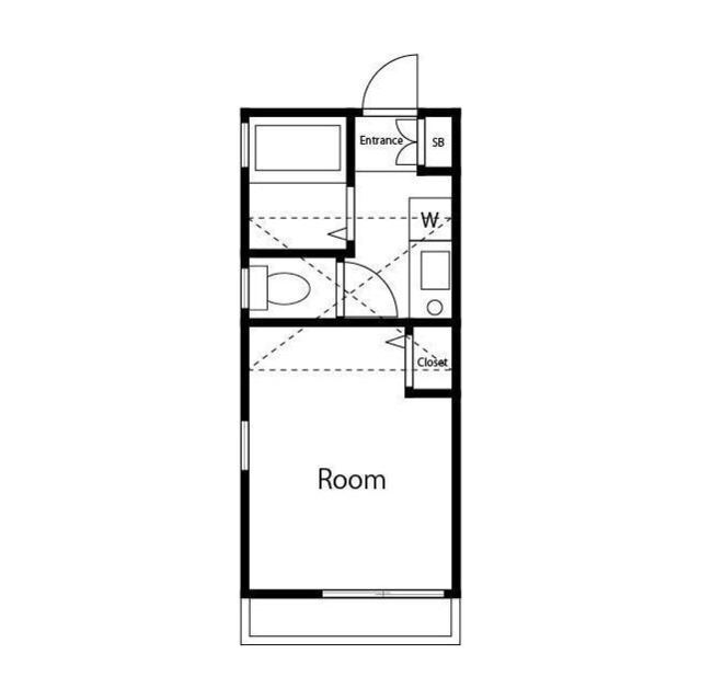 olive house 上大岡101号室 間取り