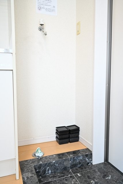 ハピネス上中里 室内洗濯機置場