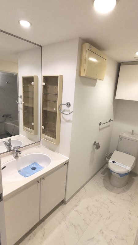 レジディア新川3階 洗面