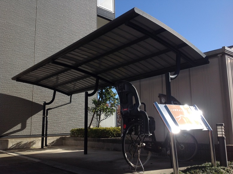 レオパレスイーグルⅥ204号室 駐輪場