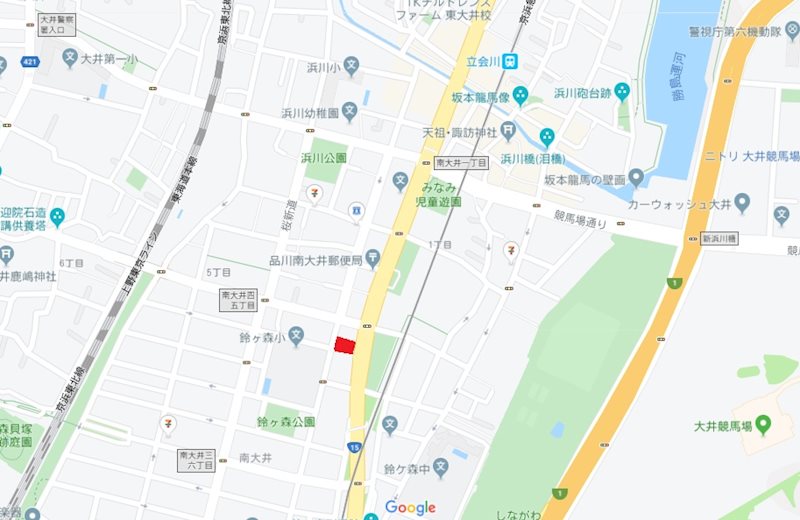 メゾンドアーク南大井6階 null