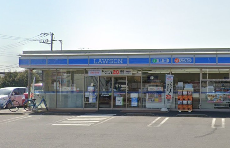 ペットと暮らす土間のある家　流山戸建 【コンビニエンスストア】ローソン 流山東深井店まで564ｍ