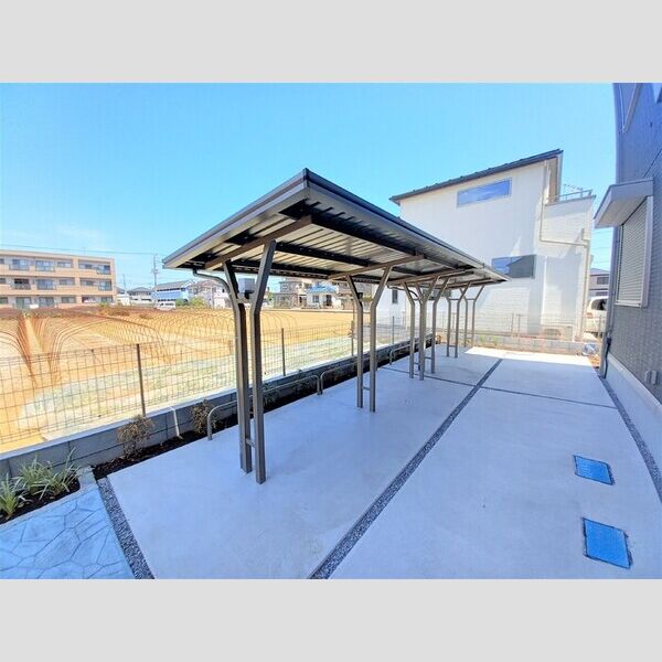 プランドール蒲生南町Ⅱ202号室 駐輪場