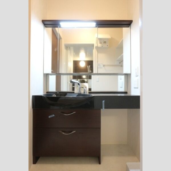 クレストフォーチュン　B102号室 洗髪洗面化粧台