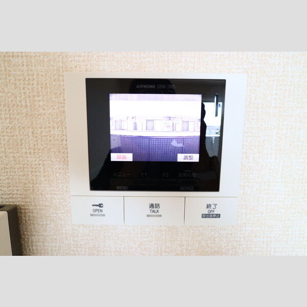ローズ　ハーモニー305号室 モニター付きインターホン