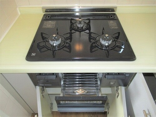 ベイシティコート横浜 ガスコンロ　前回募集時／2022年5月の写真