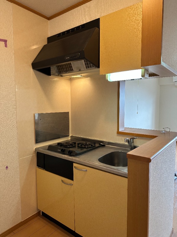 アルファマ 2口コンロ（退去前の為写真は参考です）