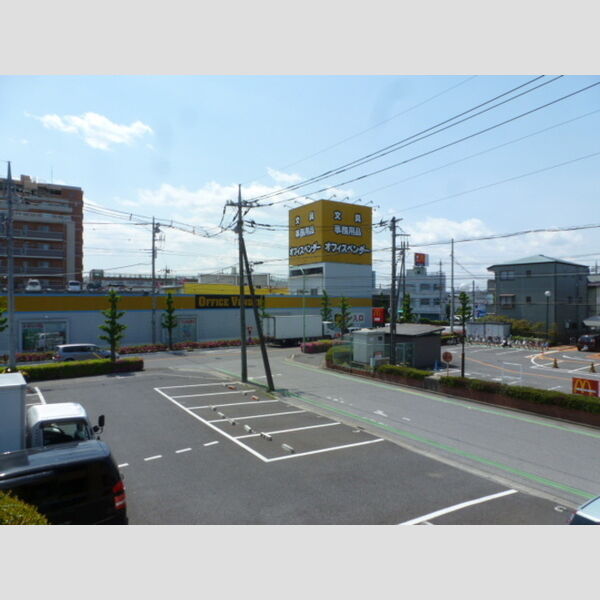 サンハイツ201号室 バルコニーからの眺望