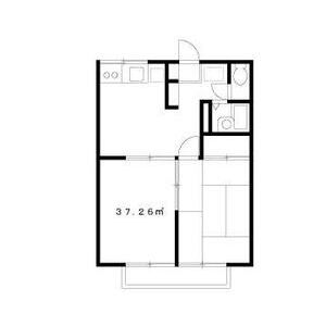 エステートピアグリーン西山A103号室 間取