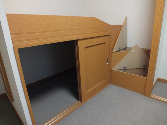 レオパレスプリマベーラ208号室 寝室