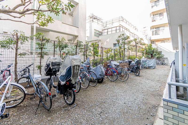 テイジン荻窪スカイレジテル4階 駐輪場