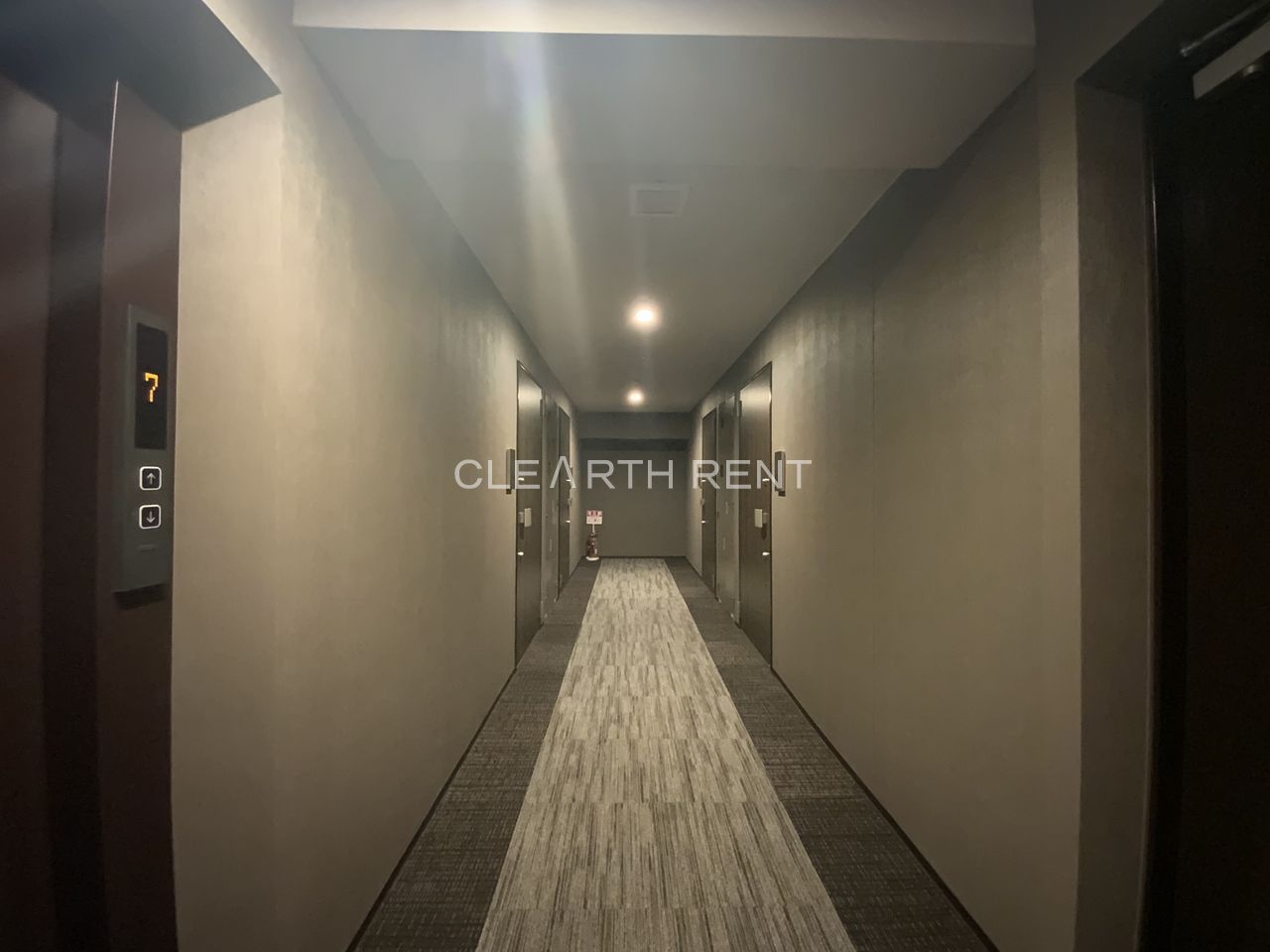 コンシェリア大森山王 ＣＲＯＳＳＩＡ4階 ホテルライクな内廊下