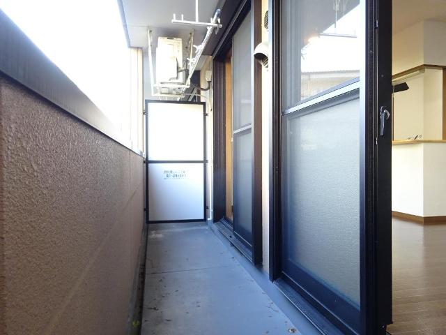 プレイス102号室 ベランダ