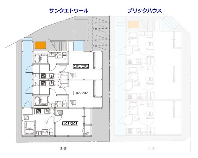 サンクエトワール1階 部屋その他