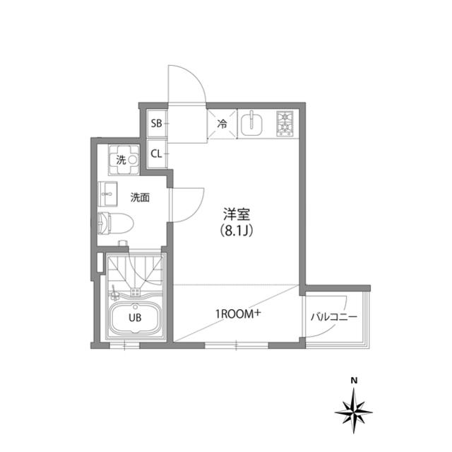 グランレジデンス亀戸3階 間取り図