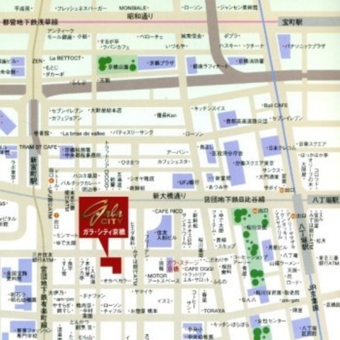 ガラ・シティ京橋4階 案内図
