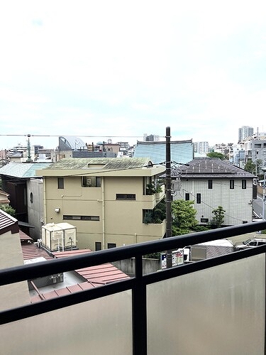 シティコープ清澄庭園4階 バルコニーからの眺望