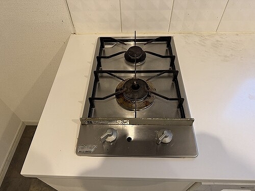ベルファース市ヶ谷 ガスコンロ　※2024年11月撮影
