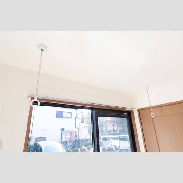 パークサイドヴィレッジ102号室 室内物干し