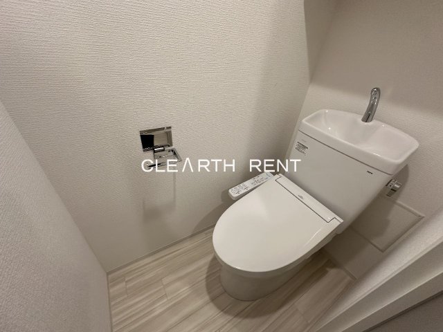 ＧＲＡＮ ＰＡＳＥＯ三宿2階 清潔感のあるトイレ