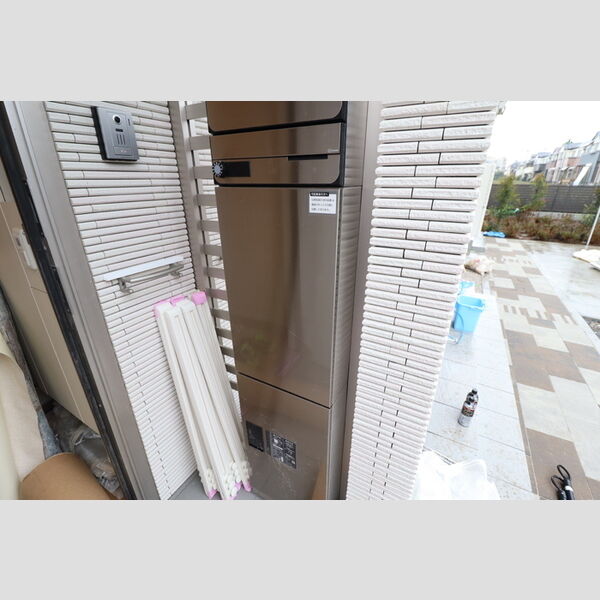 La　mer 工事中　宅配BOX