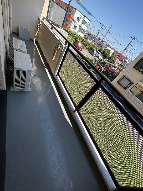 センターパーク新柏A棟(E-207A)2階 バルコニー