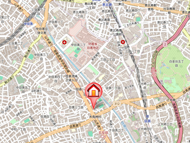 レジディア目黒Ⅳ6階 null