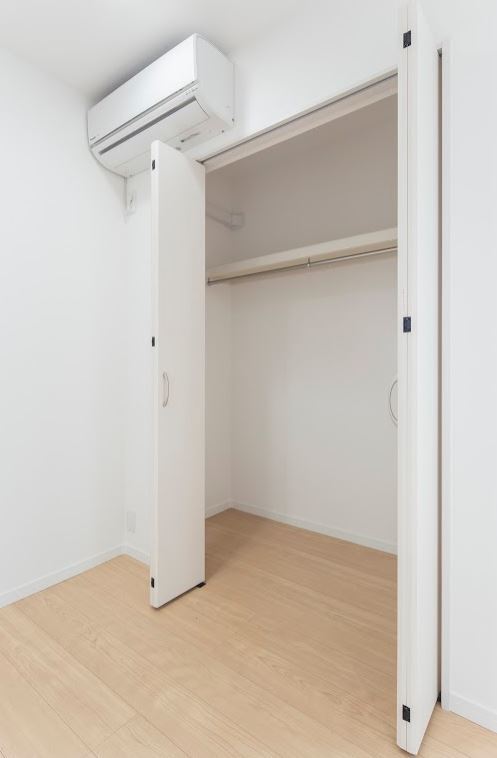 プランドール天台1階 クローゼット　エアコン