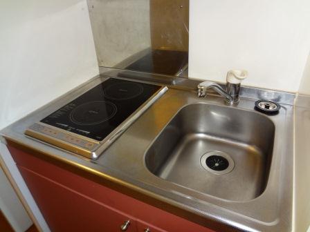 レオパレスメルベーユ 電気コンロ