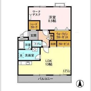 パティエール上本郷405号室 間取