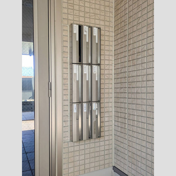 サンヴィレッジ中河原203号室 ポスト