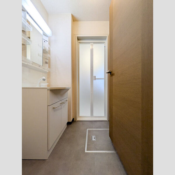 クレセント　B 洗面脱衣所