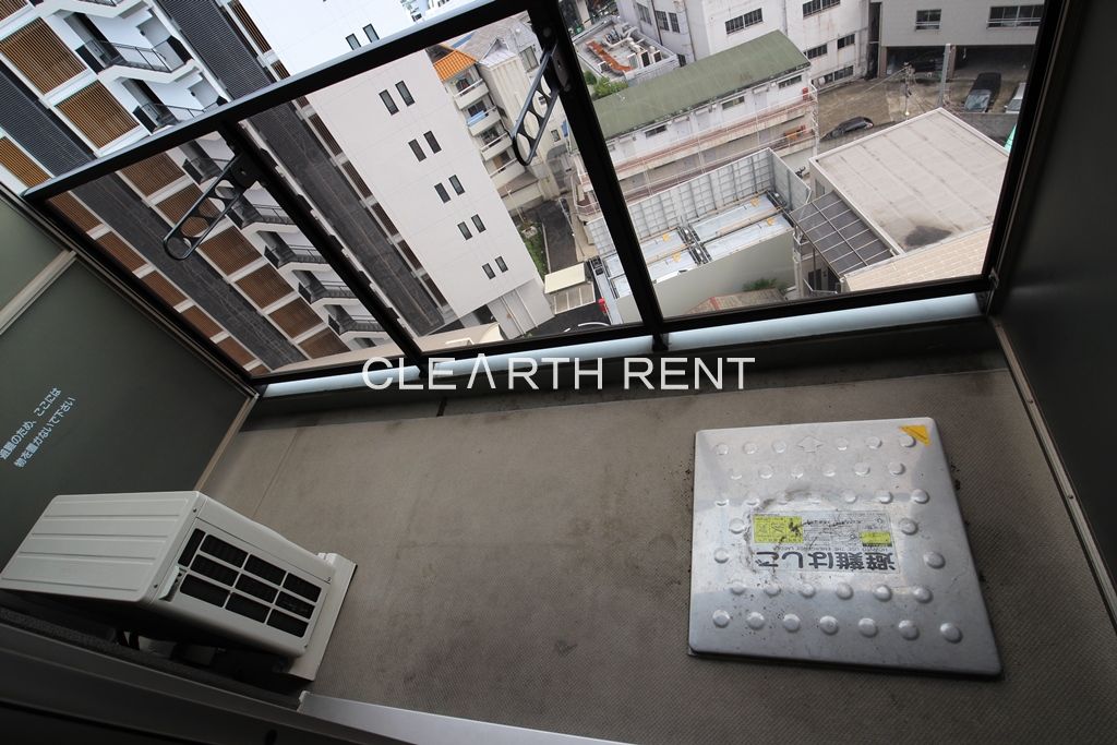 コンシェリア恵比寿9階 暖かな日差しのふりそそぐバルコニー