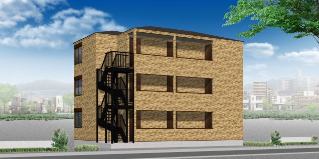 ベイルーム川崎大師公園302号室 ※パース