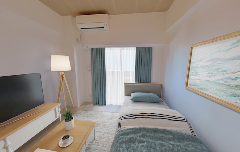 レジディア門前仲町5階 リビング　※これはVR画像です。