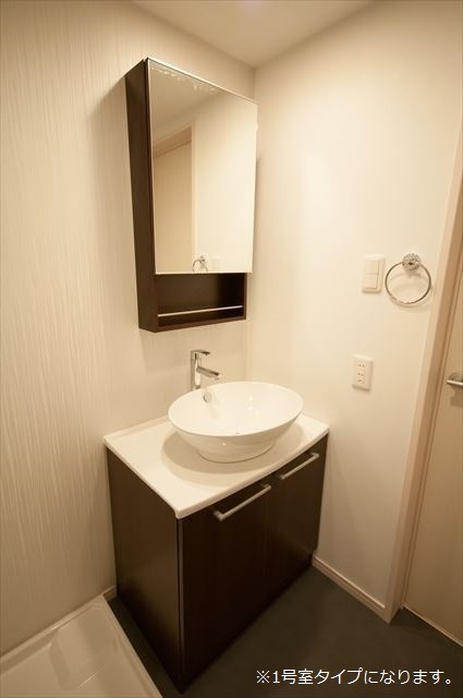 シャンティ道場北 デザイン洗面台