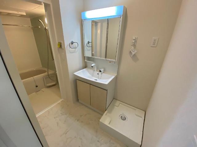 ティーズ　シャルパンティエ201号室 脱衣所