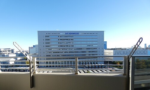 ライオンズ横浜新子安ハーバーコート6階 バルコニーからの眺望