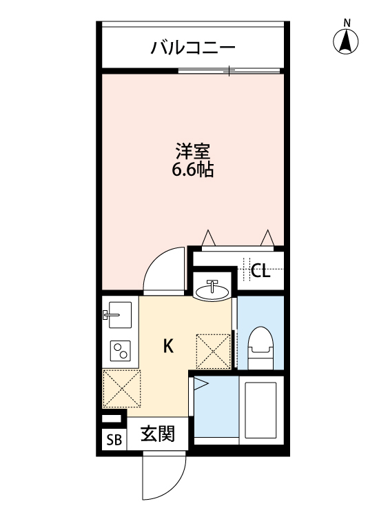 フォート・デルッシ3階 間取