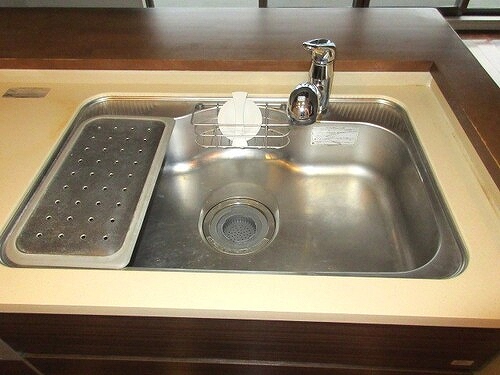 ライオンズ茅ヶ崎ザ・アイランズⅠ街区 シンク　※2021年11月の写真