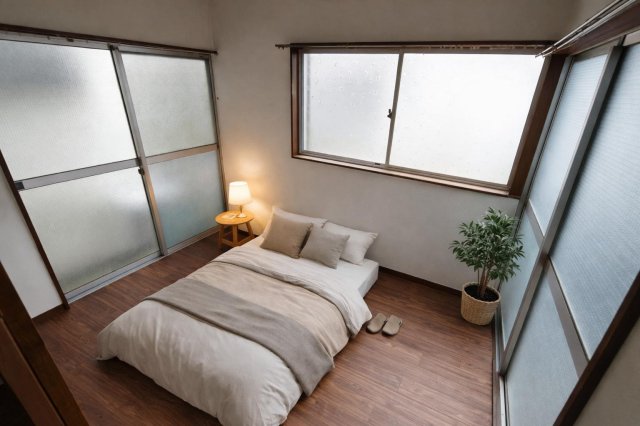 柏市南逆井戸建 1階奥部屋。来客も困ることないです。（イメージ）