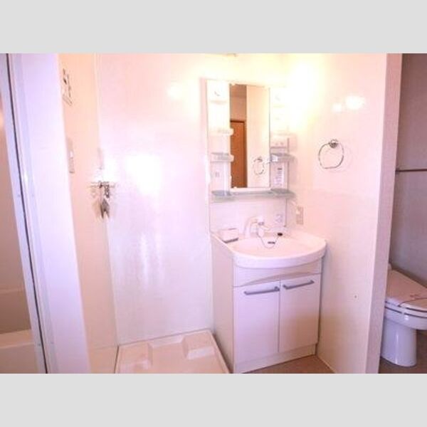 グランドソレーユ　　A棟201号室 洗髪洗面化粧台