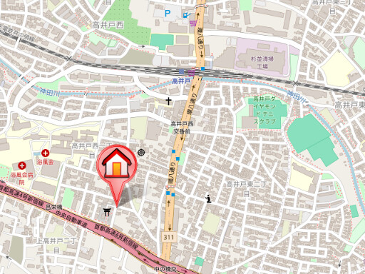 ブライズ高井戸DUE4階 null